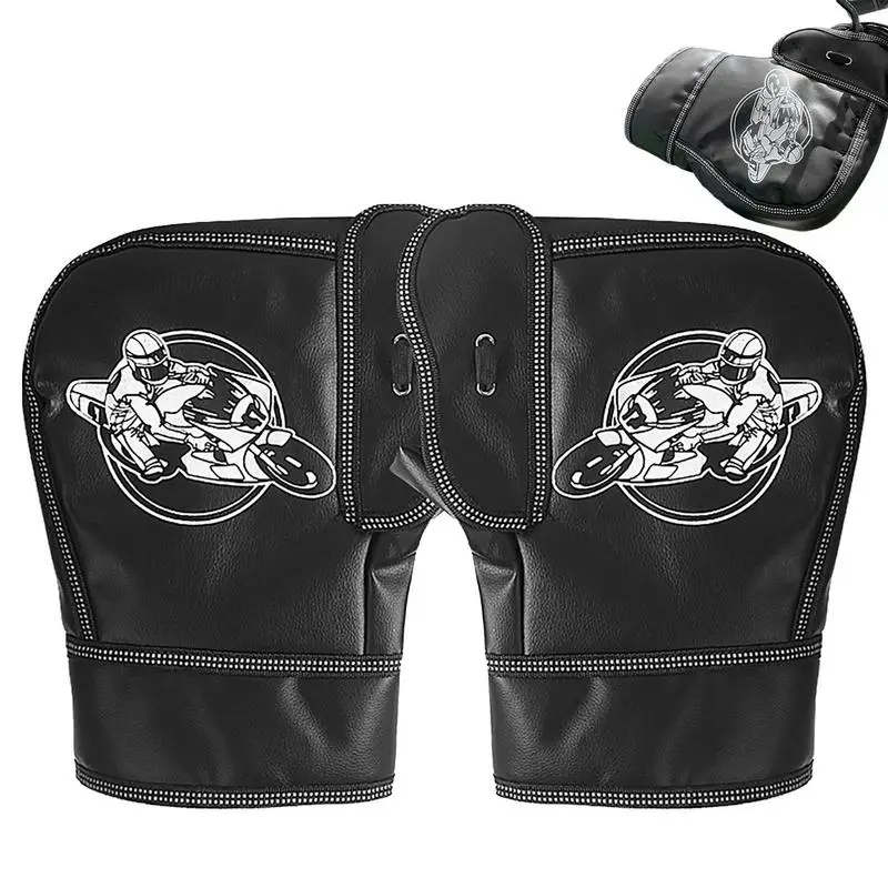 

Bike Handlebar Mittens Gloves Winter Motorcycle Handlebar Muffs Gloves Windproof Cycling Gloves Cold Weather Biking Gloves