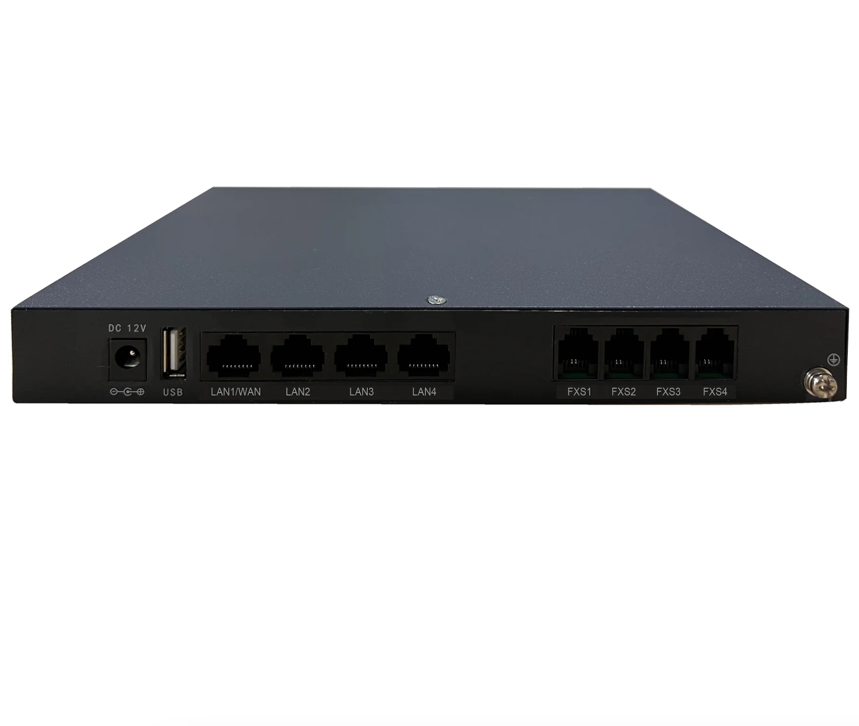 4 Port FXS VoIP System 200 IP User Hotel IPPBX Gateway with High Capacity Voice Connectivity