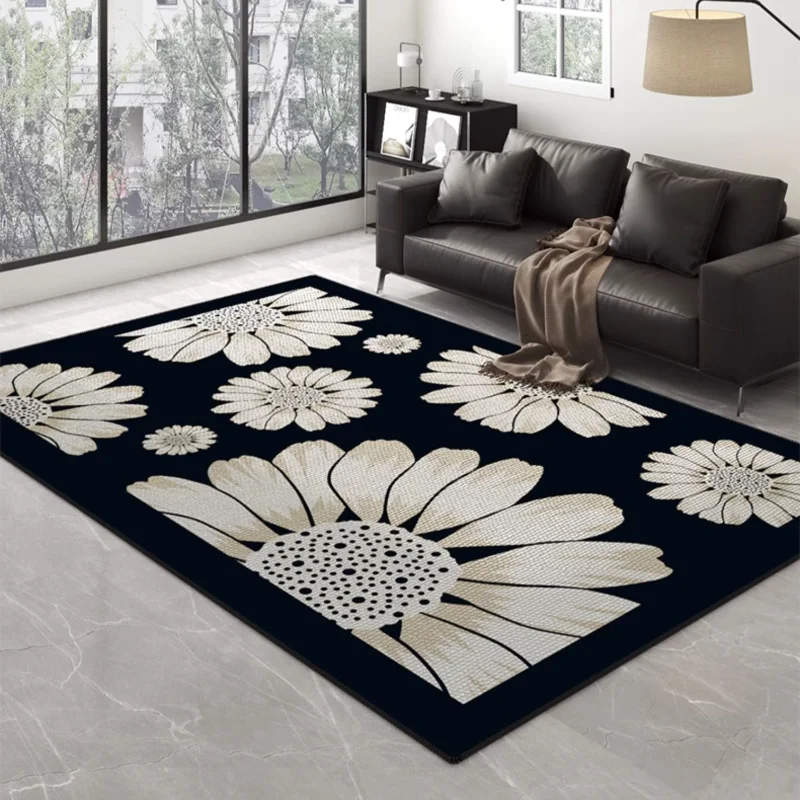 Nordic Advanced Decoration Living Room Carpet Home Coffee Tables Plush Mat Large Area Bedroom Cloakroom IG Rug ковер Tapis 러그