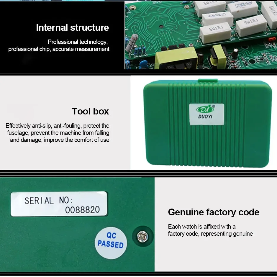 DY294 Multifunction Digital Transistor Tester Semiconductor Diode Triode 1000V Reverse Voltage Capacitance SCR FET Tester