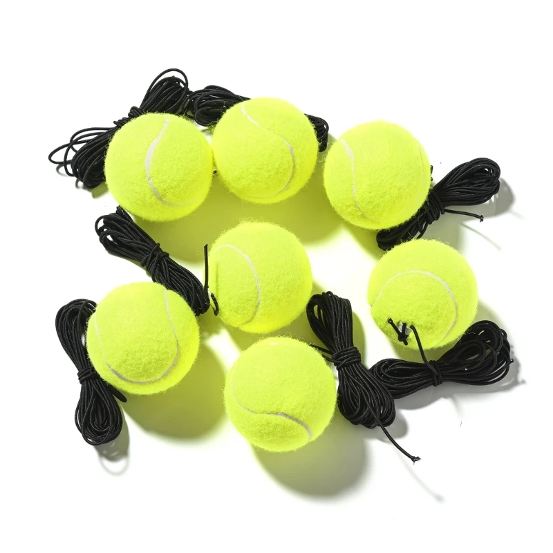 2pcs Tennis Training Ball Ball with String Self Practice Trainer Tool