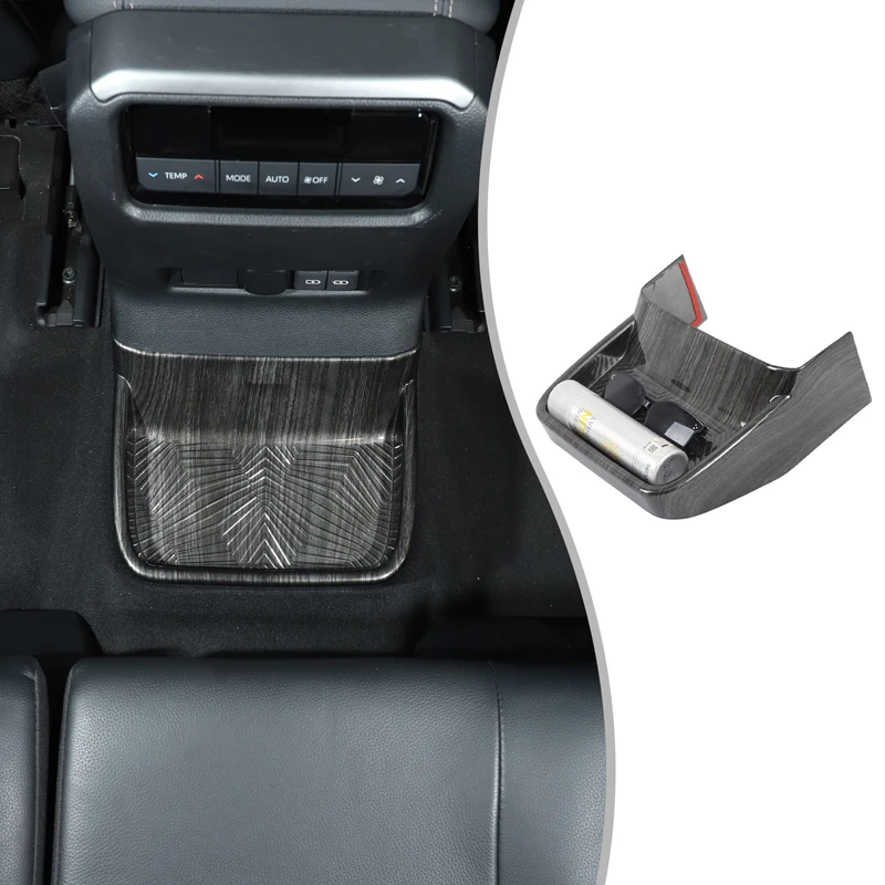 

For Toyota Prado/LC250 2024-2025 bridge decorative panels, car rear raised decorative panels (storage slot model) ABS 1pcs