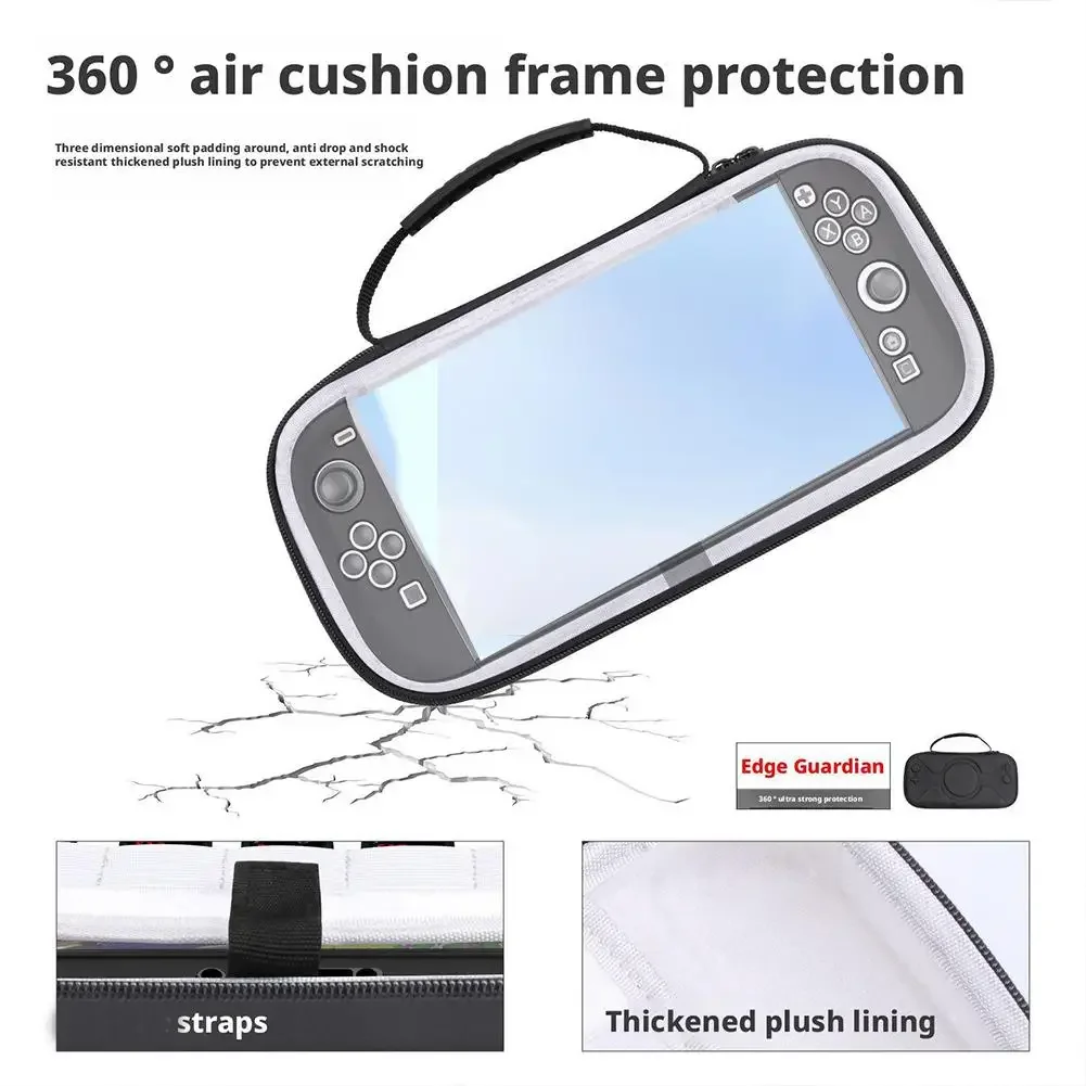 

Portable light case for 2nd Gen For Nintendo Switch2 Carrying Case Handheld PU Storage Box Shockproof Large Capacity