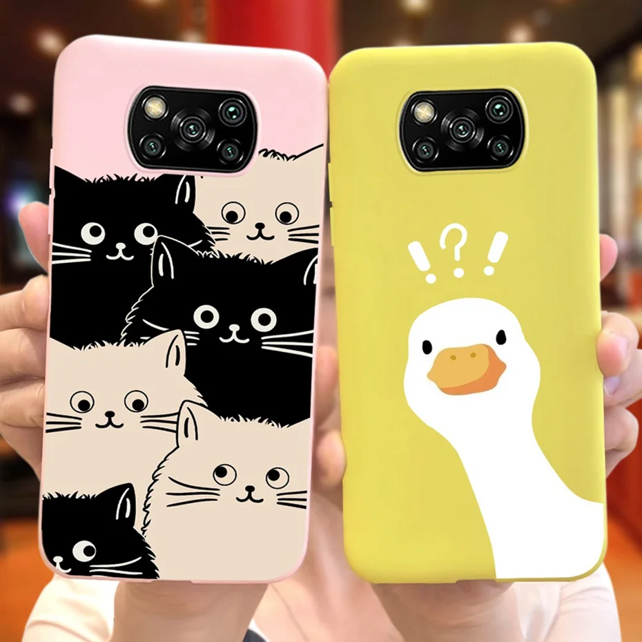 Мягкий силиконовый чехол-накладка для Xiaomi Poco X3 Pro PocoX3