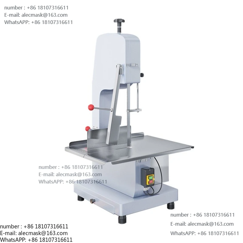 

Bone sawing machine, commercial electric desktop large stainless steel cutting beef, sheep, pork ribs, pig trotters, frozen meat