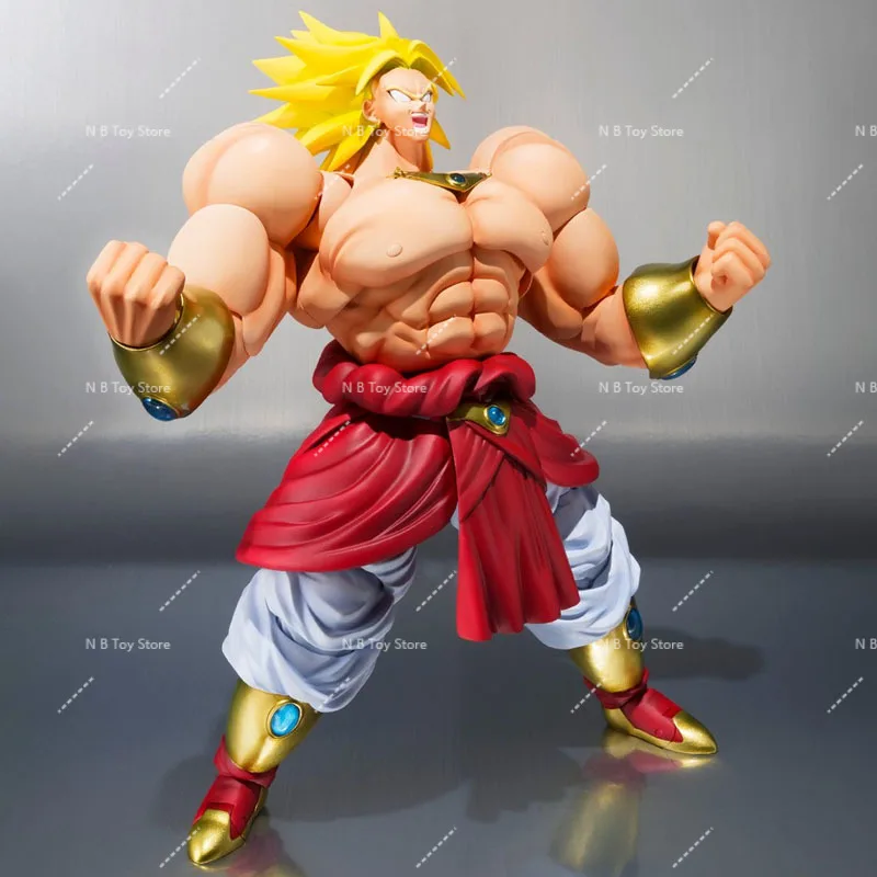 En Stock BANDAI Boîte D'origine S.H.Figuarts Dragon Ball Broly Gula No. 40 SHF figurine modèle jouet Collection cadeau