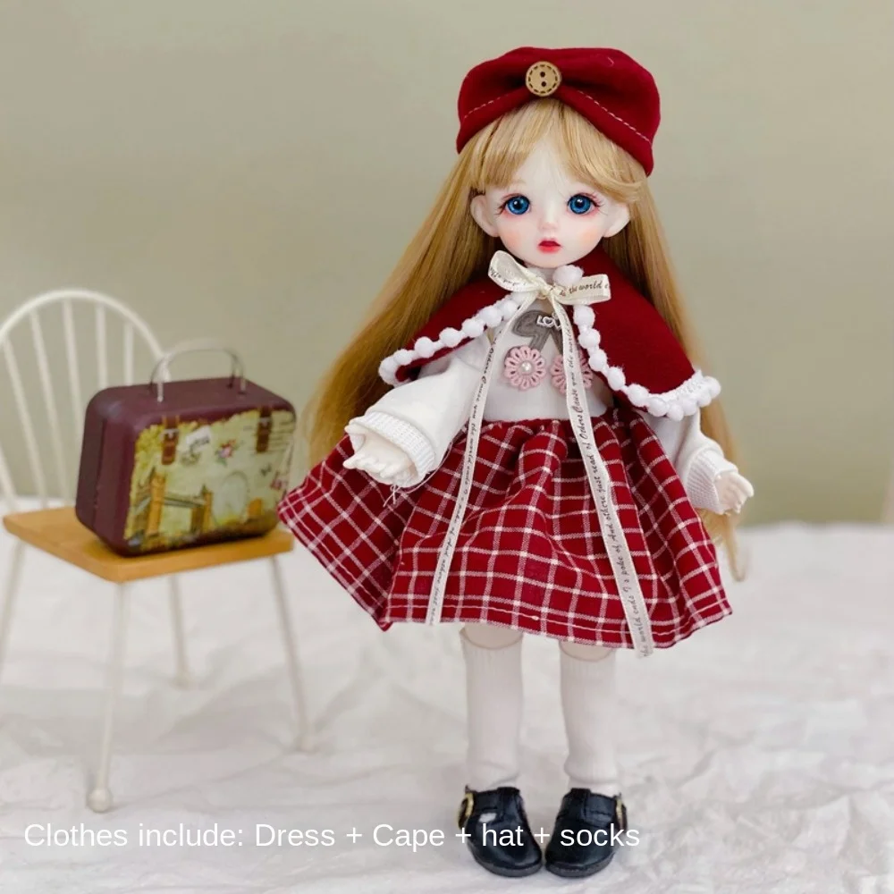 새로운 우아한 30cm 인형 옷 예쁜 귀여운 인형 드레스 캐주얼 인형 액세서리 DIY