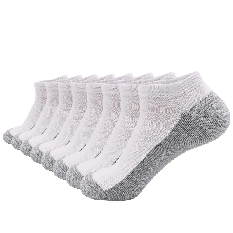 

5 Pairs Spring and Autumn Fashion Style Casual Comfortable Versatile Men's Short Socks Anti Slip Wear Resistant Versatile Socks