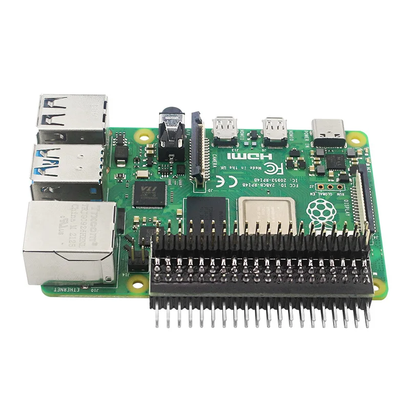 Raspberry Pi 4B/3B GPIO Expansion Board-40-Pin 1-to-2 Vertical Header Breakout for Multi-Channel Side Access