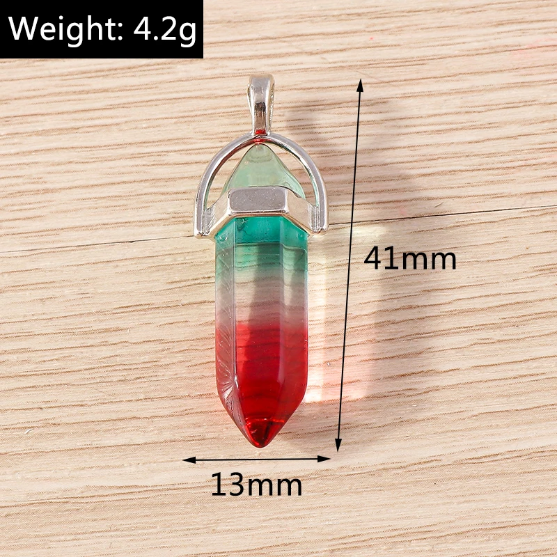 5 Stück Niedliche Bunte 3D-Harz-Würfel Sechseckige Anhänger für Schmuckherstellung, Halsketten, Ohrringe, Schlüsselanhänger, DIY-Bastelzubehör – Detail 16