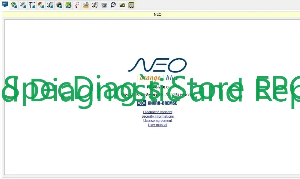 

SpecDiag Knorr Bremse NEO ОРАНЖЕВИЙ СИНИЙ Версия 14, программное обеспечение для диагностики системы