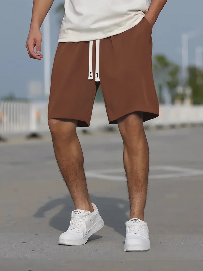 

Летние шорты для бега, дышащие пляжные удобные шорты для тренажерного зала, фитнеса, баскетбола, уличная одежда, мужские повседневные спортивные шорты для бега