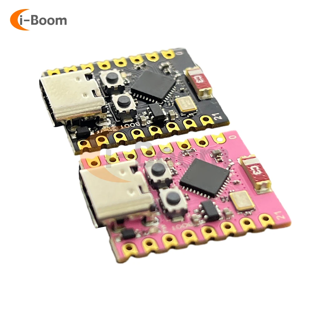 Mini ESP32-C3 Development Board ESP32 Wi-Fi Bluetooth Development Module 2.4GHz WiFi Dual Cores Microcontroller