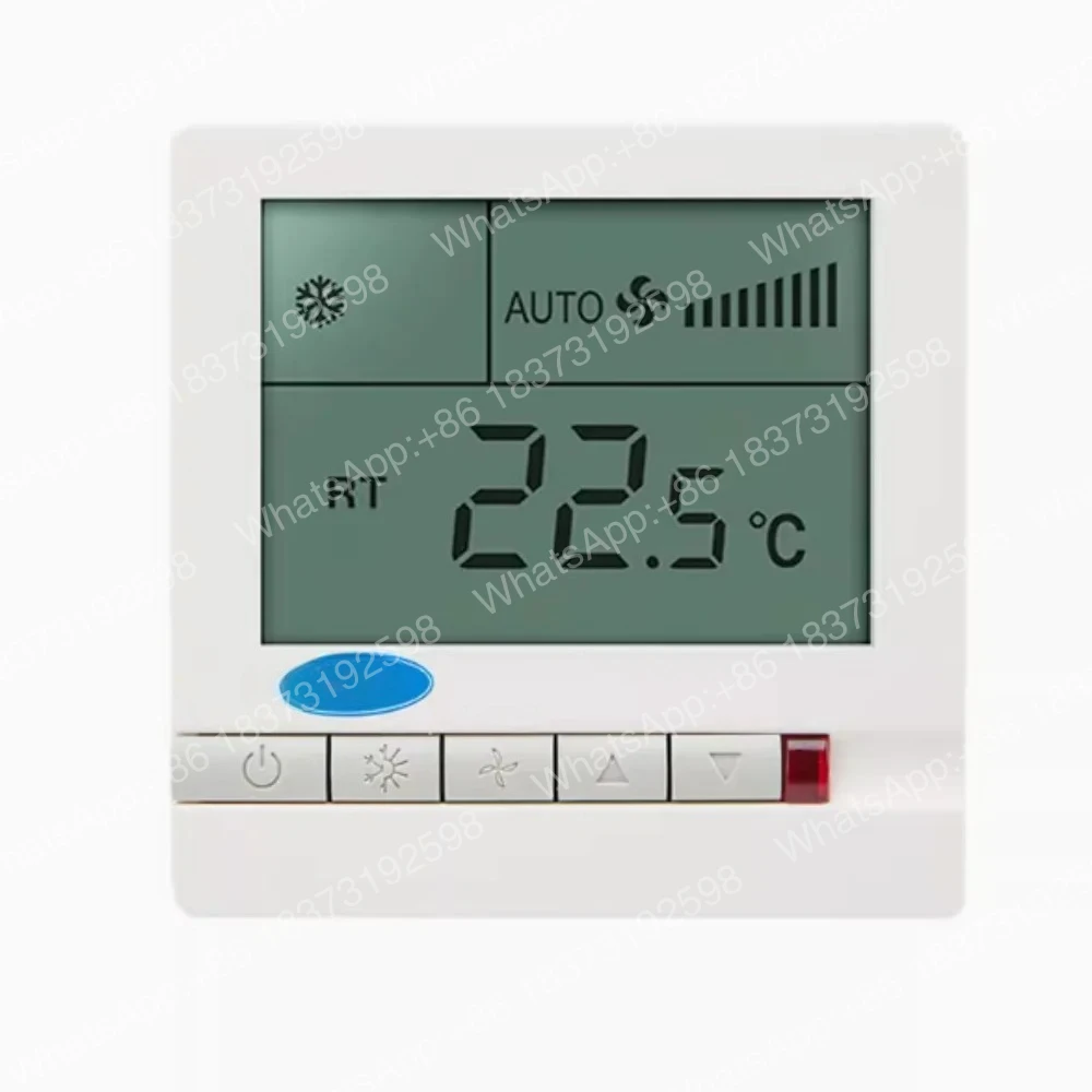セントラルエアコン温度コントローラー-tms710sa-ファンコイルユニット-lcd-3段階速度切替パネル