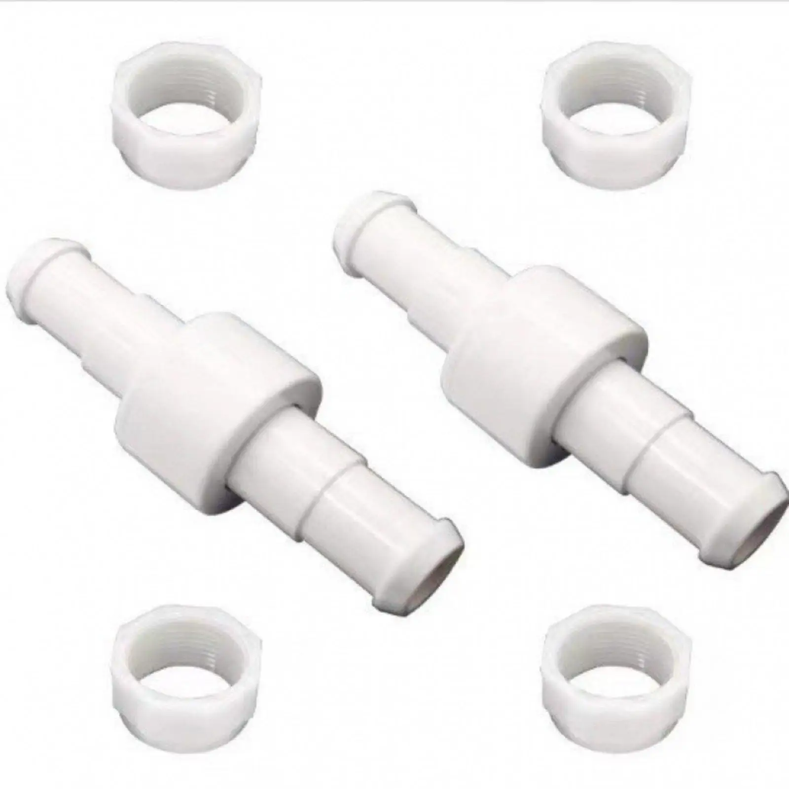 Pool Cleaner Valve Durable Rubber Plastic Vacuum Hose Set with UWF Connector for Zodiac Polaris TR28P TR35P