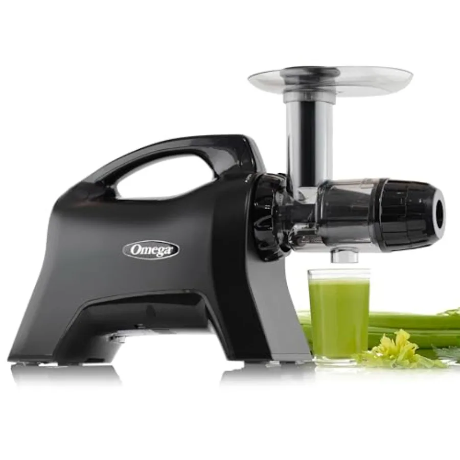 

Соковыжималка холодного отжима для овощей и фруктов, для приготовления ореховых молок, детского питания, сорбетов, трехступенчатая, 80 об/мин, медленная, с функцией мульти-отжима