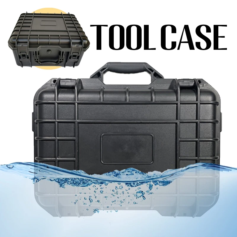 Plastic Large Capacity Tool Box Organizer Box Safety Instrument Tool Storage box Hardware Hard Case Tool Case Protable Toolbox