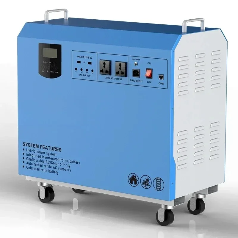 

12v 1000w Hybrid Solar Inverter With Mppt Trackers