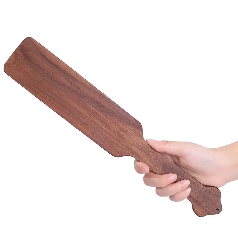 34CM  Walnut Wood Paddle,Horse Equestrian Riding Whip,Knight Riding Equipment Horse Whip