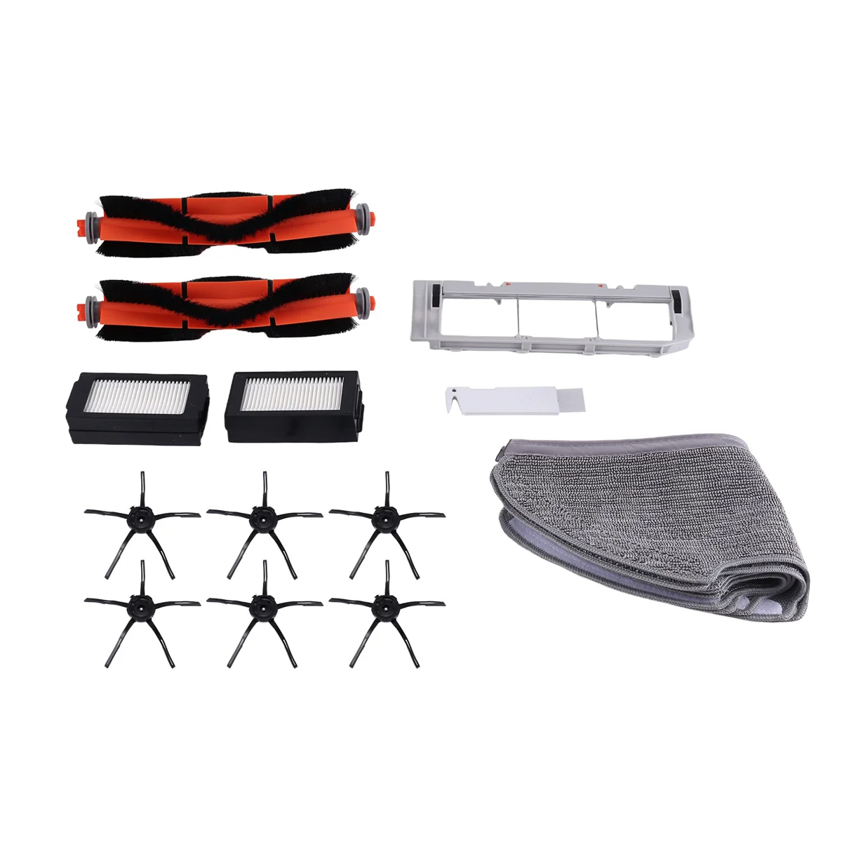 

A62K Main Side Brush Mop Cloth Hepa Filter Parts for 2 Pro / MJSTS1 Robot Vacuum Cleaner Accessories