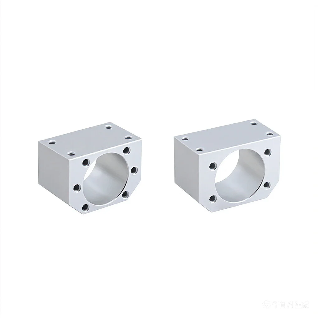 Aluminum Ball Screw Nut Seat Bearing Housing Fix Nut for GDSG 3205 /3232 /4005/ 5005 /4040 /5050