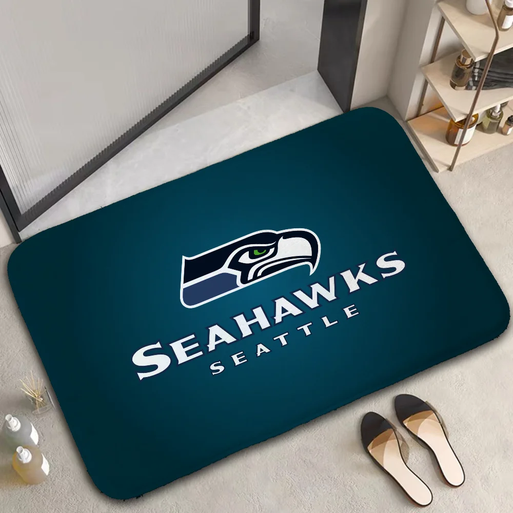 السجاد لغرفة النوم ديكور S-سياتل سيهوكس سجادة صلاة سجادة غرفة النوم ممسحة باب المدخل مخصص المطبخ البساط مخصص المنزل