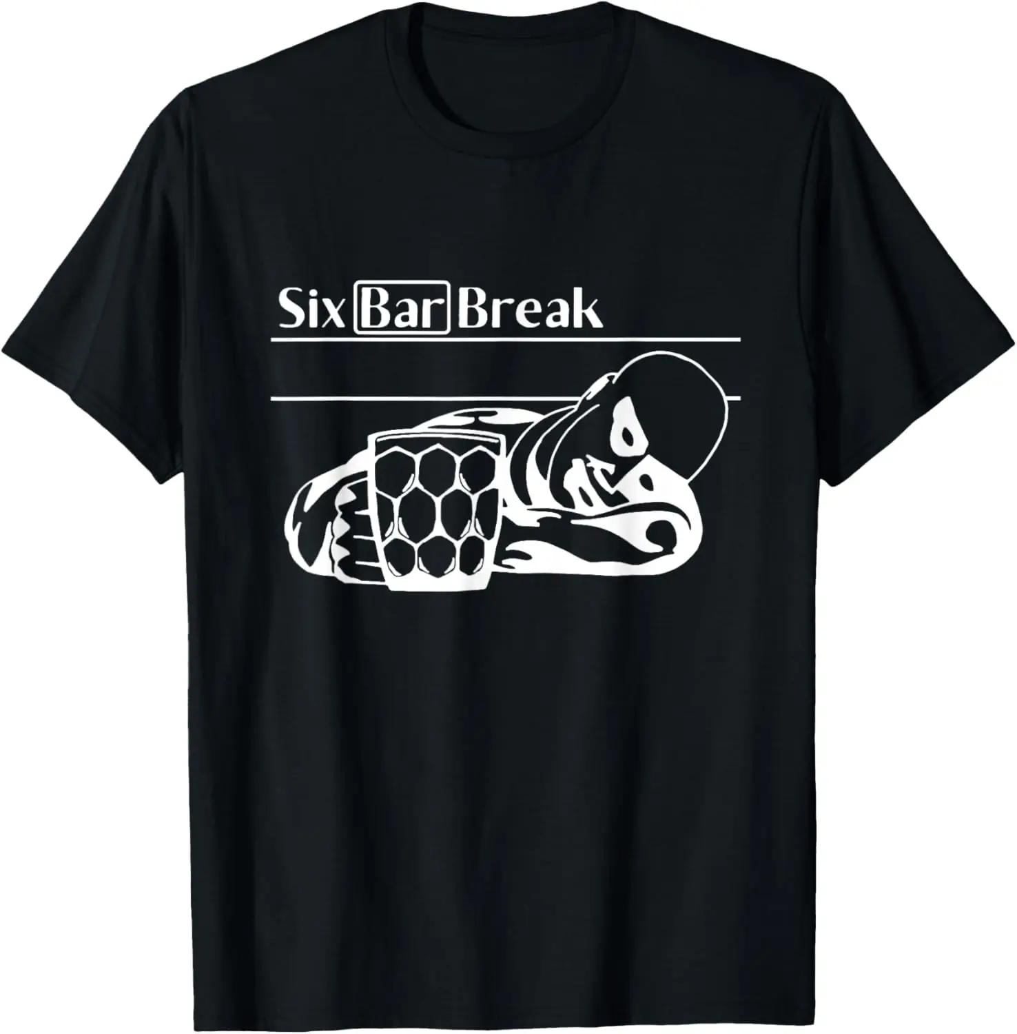 

Six Bar Break — футболка с логотипом