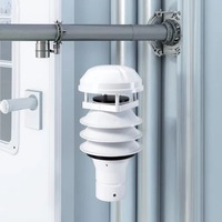 7 in 1 RS485 4G Lora Ultrasonic Wind Speed Direction Temperature Humidity Radar Rainfall Precipitation Compact Weather Station