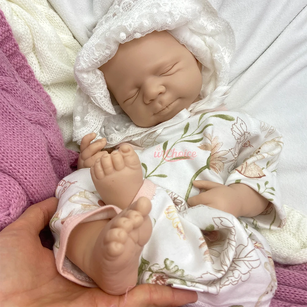 핫 세일 20인치 화이트 스킨 실리콘 리본 베이비 걸/보이 파스칼 핸드메이드 DIY 오픈 마우스 세척 가능 신생아 컬렉션 크리스마스 선물