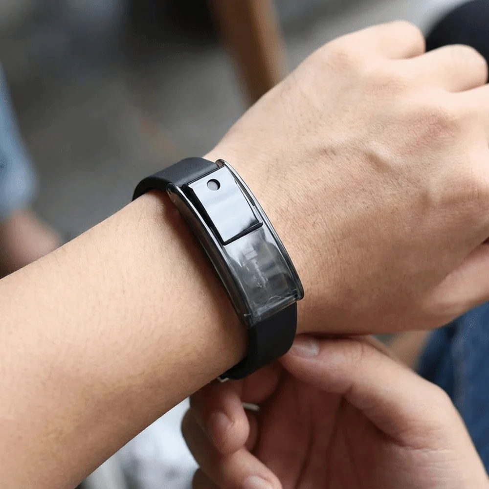 PVC Scent Diffuser Bracelet Adjustable Wristband Lightweight Dispenser Bracelet Refillable Scent System Wristband