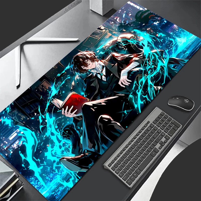 Mousepad Computer Gaming Accessories Anime Keyboard Pad Office PC B-bungo Stray Dogs Rubber Mouse Pad Decoracion Desk Mouse Mat