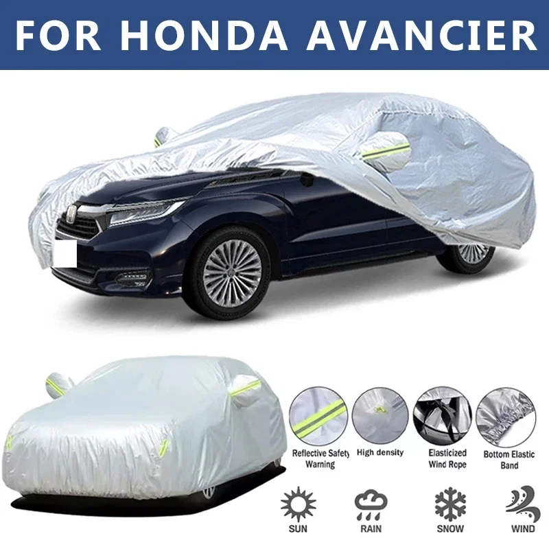 

For HONDA AVANCIER Car Cover Outdoor Protection Covers Snow Sunshade Waterproof Dustproof Exterior UV Car Accessories