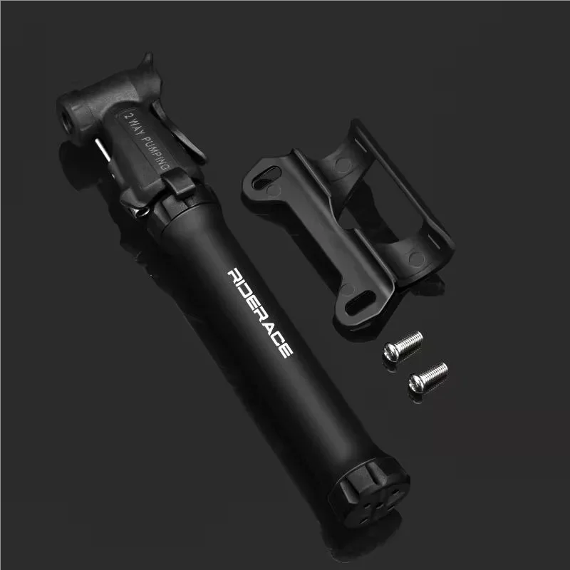 Tragbare 2-Wege-Handfahrradpumpe, Mini-Fahrradreifenfüller für Schrader- und Presta-Ventile, leichte Luftpumpe für MTB Mountain Road – Detail 3