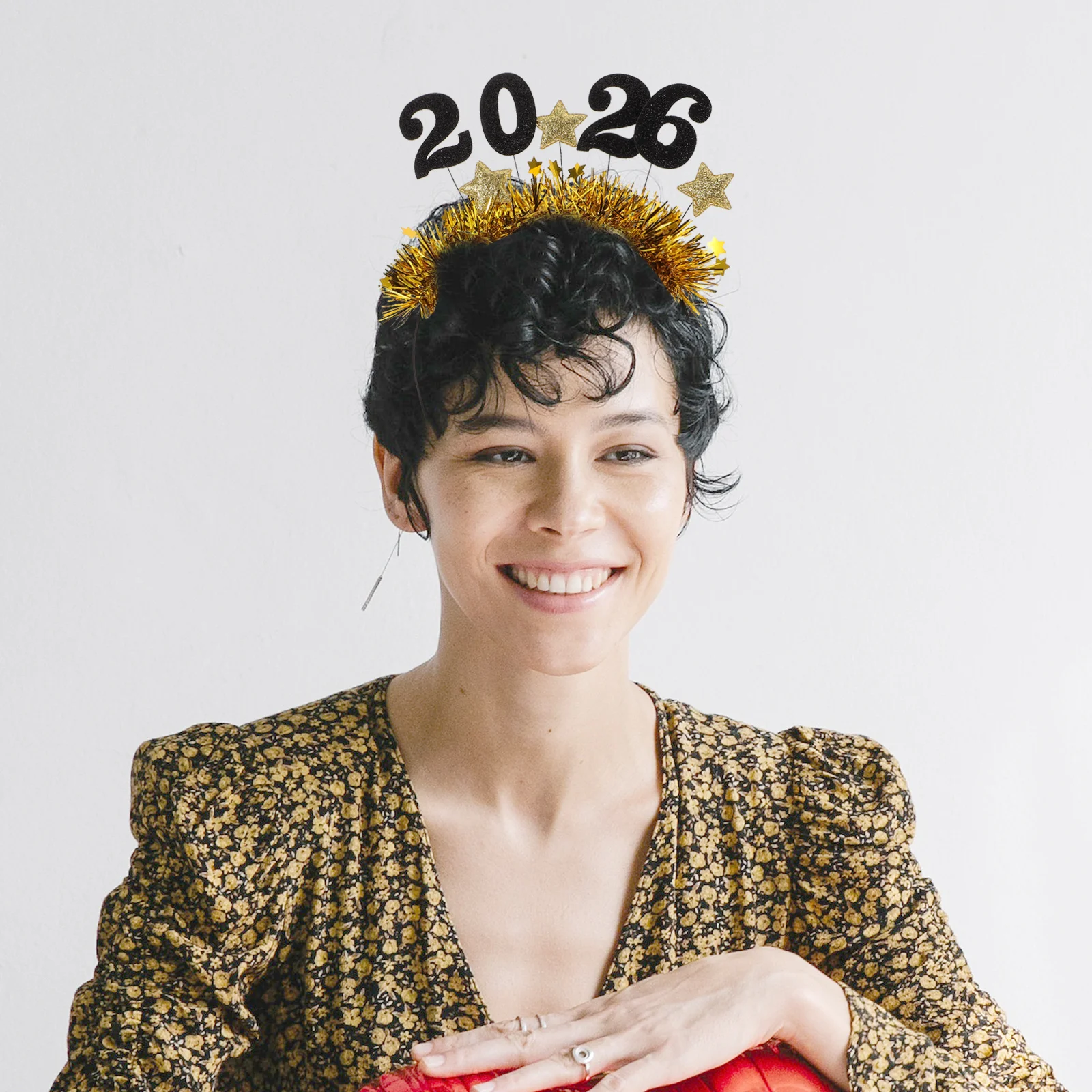 2 pièces bandeaux du nouvel an 2026 étoile guirlandes bandeau paillettes cerceaux de cheveux décorations de fête de vacances bandeau de bonne année