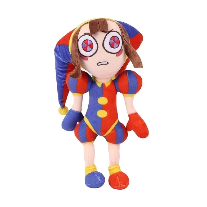 New The Amazing Digital Circus Pomni Jax Plush Toy Anime Cute Theater Rabbit Doll StuffedCartoon Clown Christmas Kids Gifts