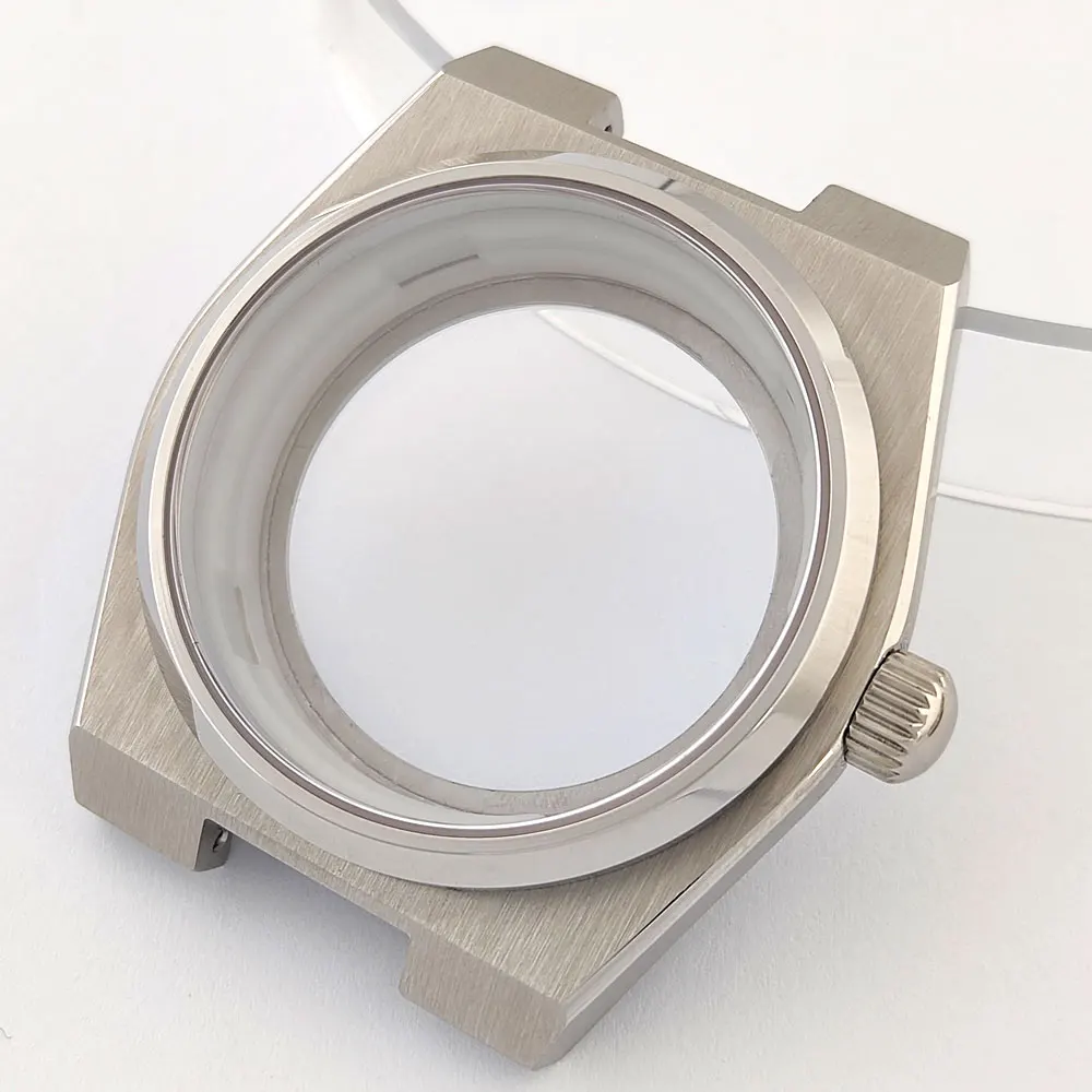 NH35/NH36 حافظة 40 مللي متر حافظة ساعة زجاج الياقوت حافظة من الفولاذ المقاوم للصدأ تناسب NH34/NH35/NH36 ملحقات ساعة الحركة الأوتوماتيكية #2