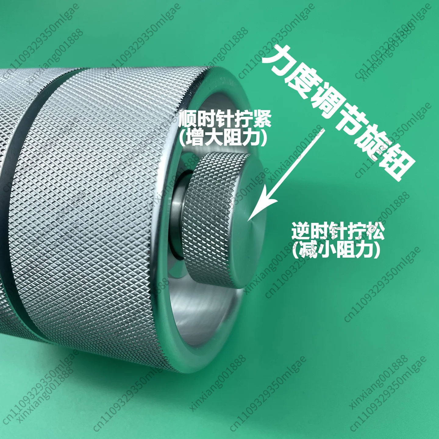 

Aluminum Alloy Grip Trainer Finger Force Disc Forearm & Arm Exerciser Portable Home Use Helps Improve Hand Strength