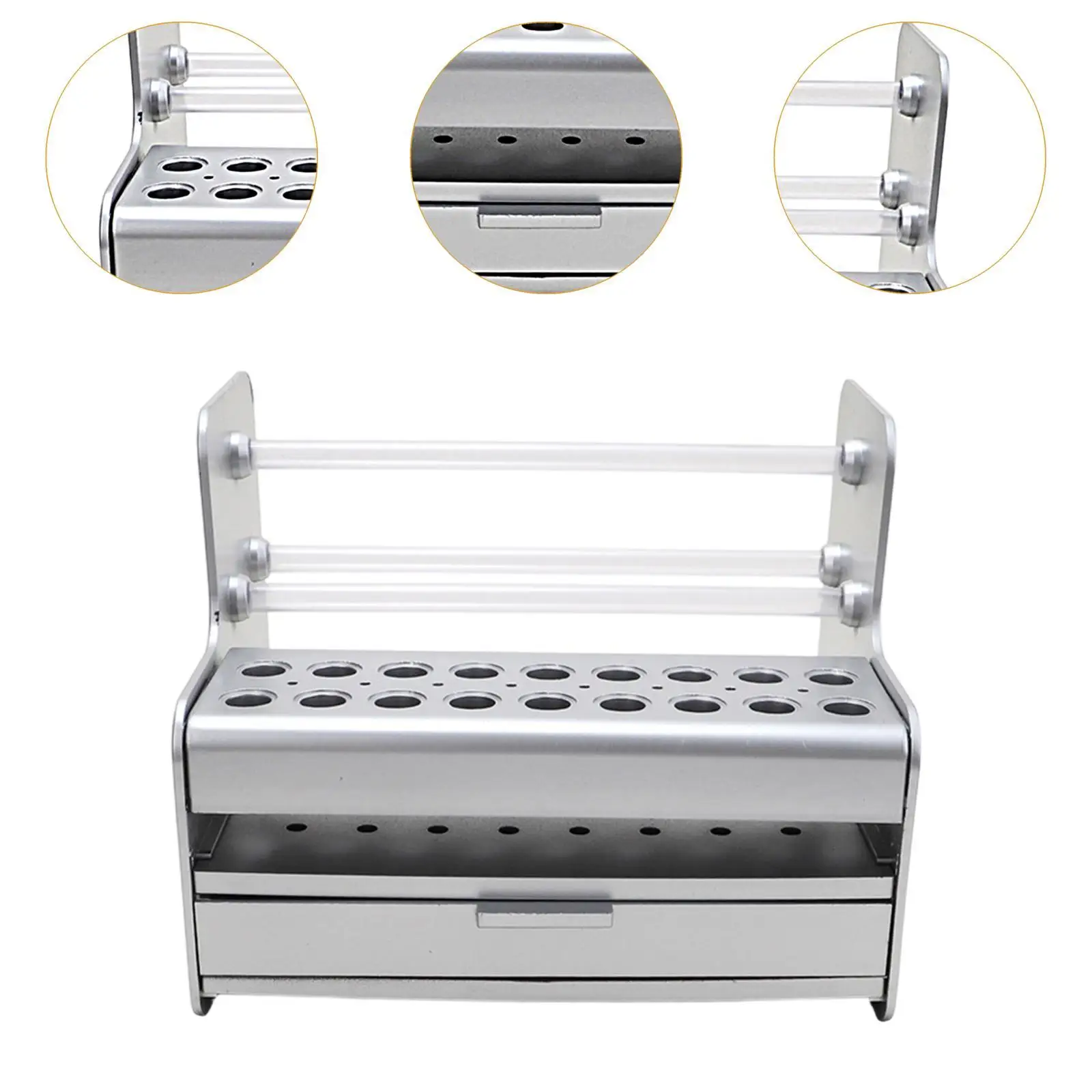 Tool Storage Rack Repair Tools Holder Compact Screwdriver Storage Display Rack for Garage Workshop Workbench Office Garden