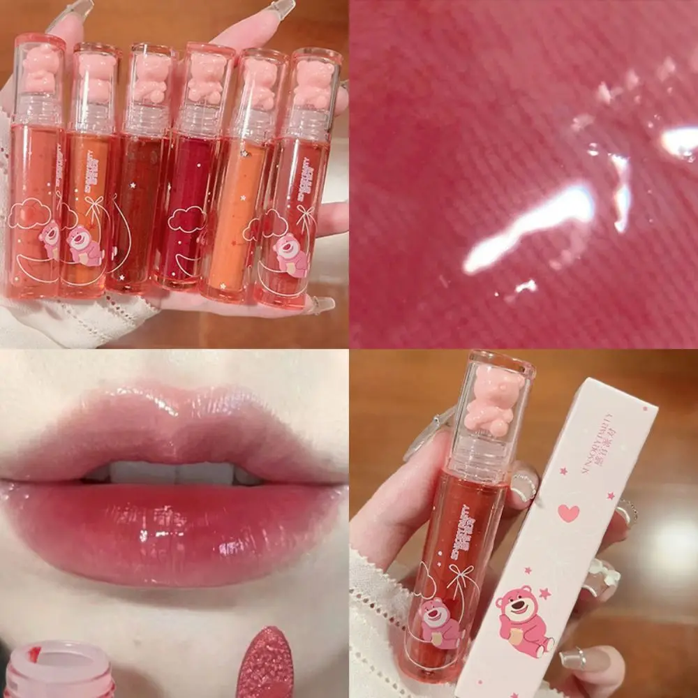 Langdurige Spiegel Lip Glazuur Natuurlijke 6 Kleur Hydrateren Zijdeachtige Lippenstift Waterdichte Make-Up Tool Spiegel Lipgloss Vrouwen