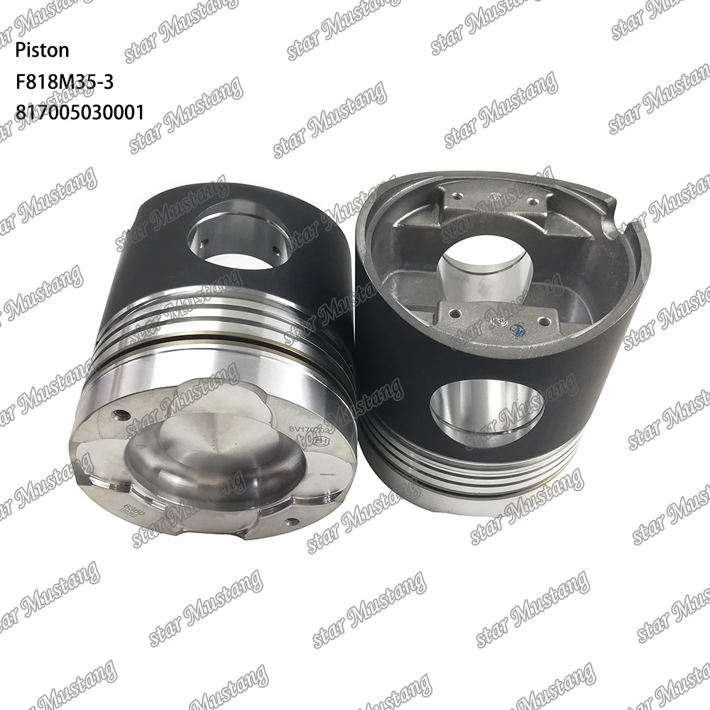 F818M35-3 Piston 817005030001 Suitable For Weichai Engine Parts