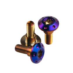1 Piece Motorcycle Fender Windshield Ornament Screws M6 Universal