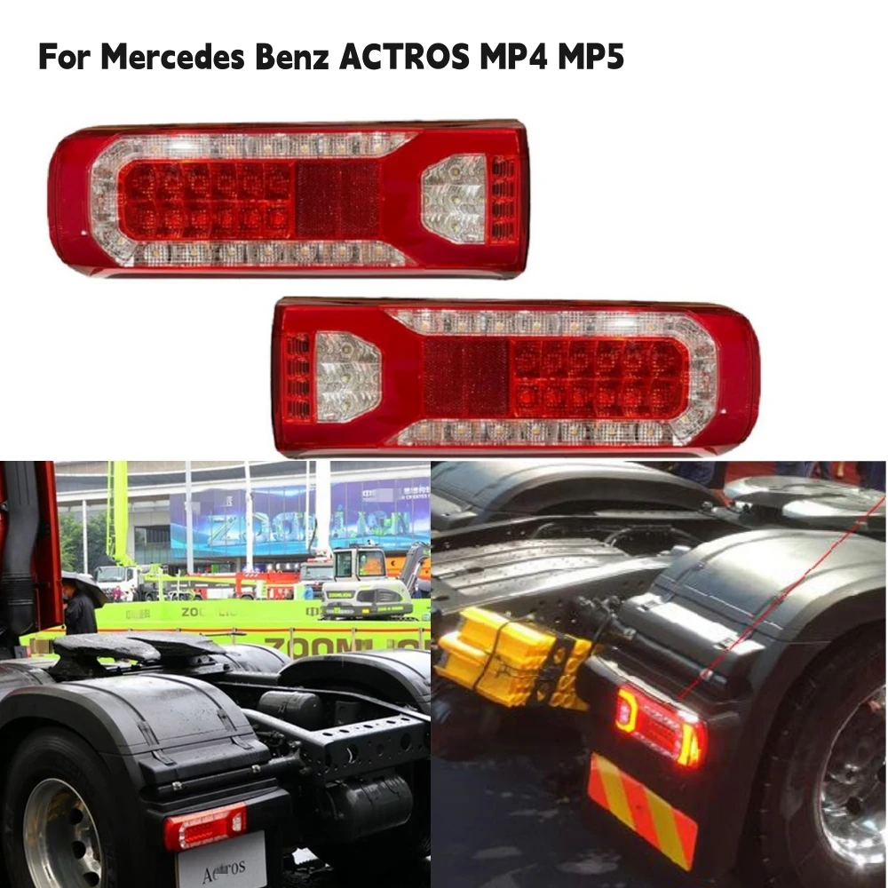

Новый ACTROS светодиодный задний фонарь для прицепа 0035441003 0035442103 для Mercedes-Benz Truck MP5 MP4 24 В задний фонарь