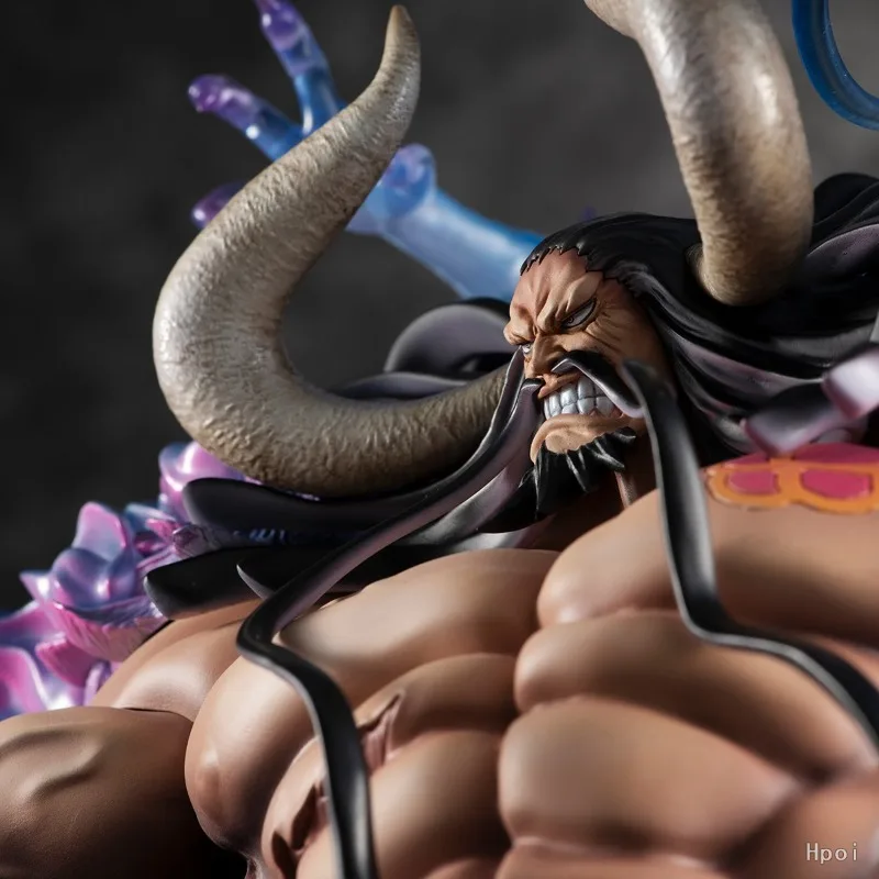 

In Stock Original ONE PIECE MegaHouse Portrait of Pirates Maximum Kaido Anime Figure Toy Gift Ornament