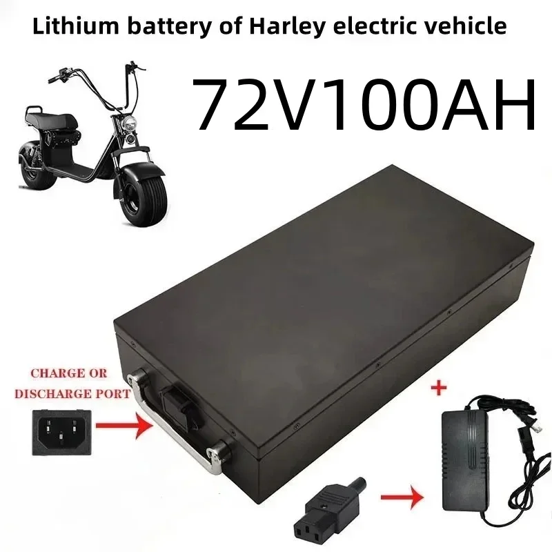 Air fast transportation New Full Capacity Power 18650 Lithium Battery 72V20ah-100ah Lithium Battery Pack Suitable for 250-2000W