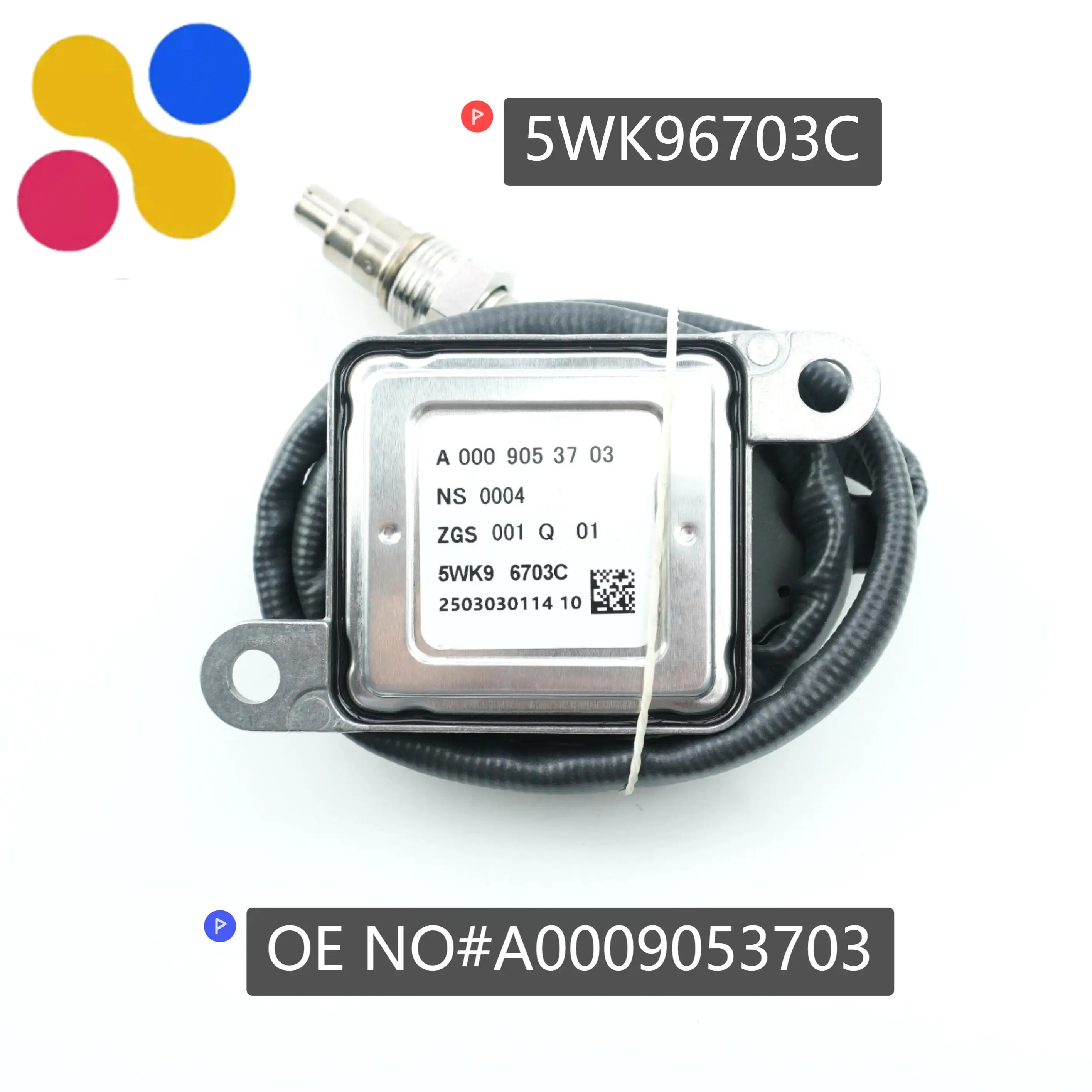 

5WK96703C A0009053703 NOx Sensor High Performance Nitrogen Oxide Sensor 5WK9 6703C for Mercedes-Benz Wholesale Price Truck Parts