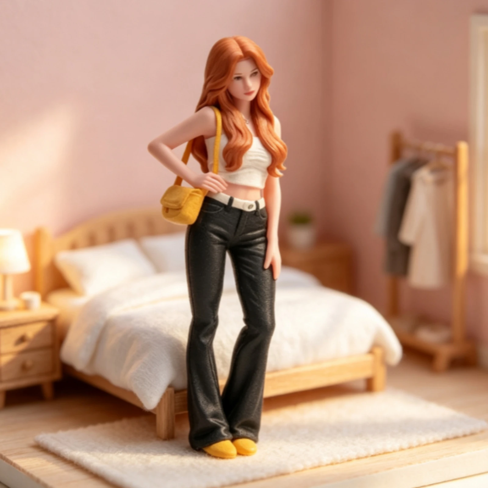 1/18 Scale Figure Detailed Street Style Figurine Collectible Figure Realistic for Collectors, Diorama, Desktop Display