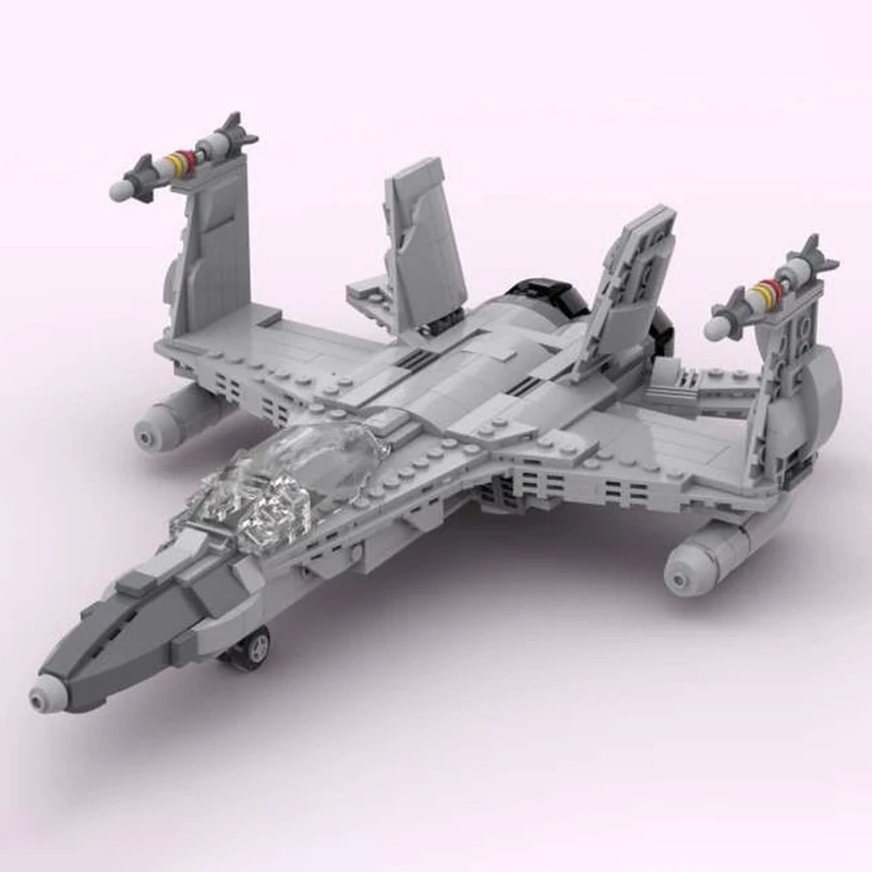 

466P F/A-18 Building Blocks Military Warfare Multi-Purpose Fighter Foldable Wing Technology Adult Stress-Relief GIFTS MOC-203461