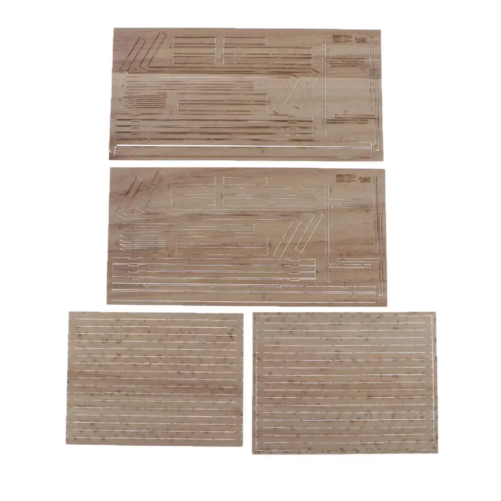 1/35 Scale Tank Wooden Bridge Model Kits Scene Scenery Layout
