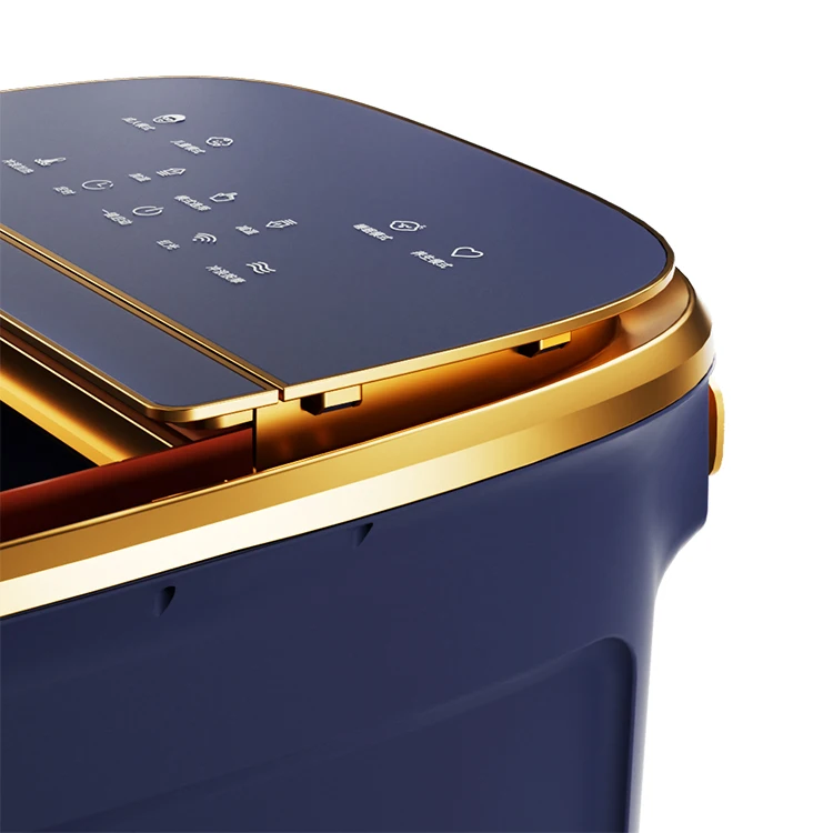 

Многофункциональная полностью автоматическая ванна для ног с двойной колонкой для серфинга и подогрева массажа для ванны для ног