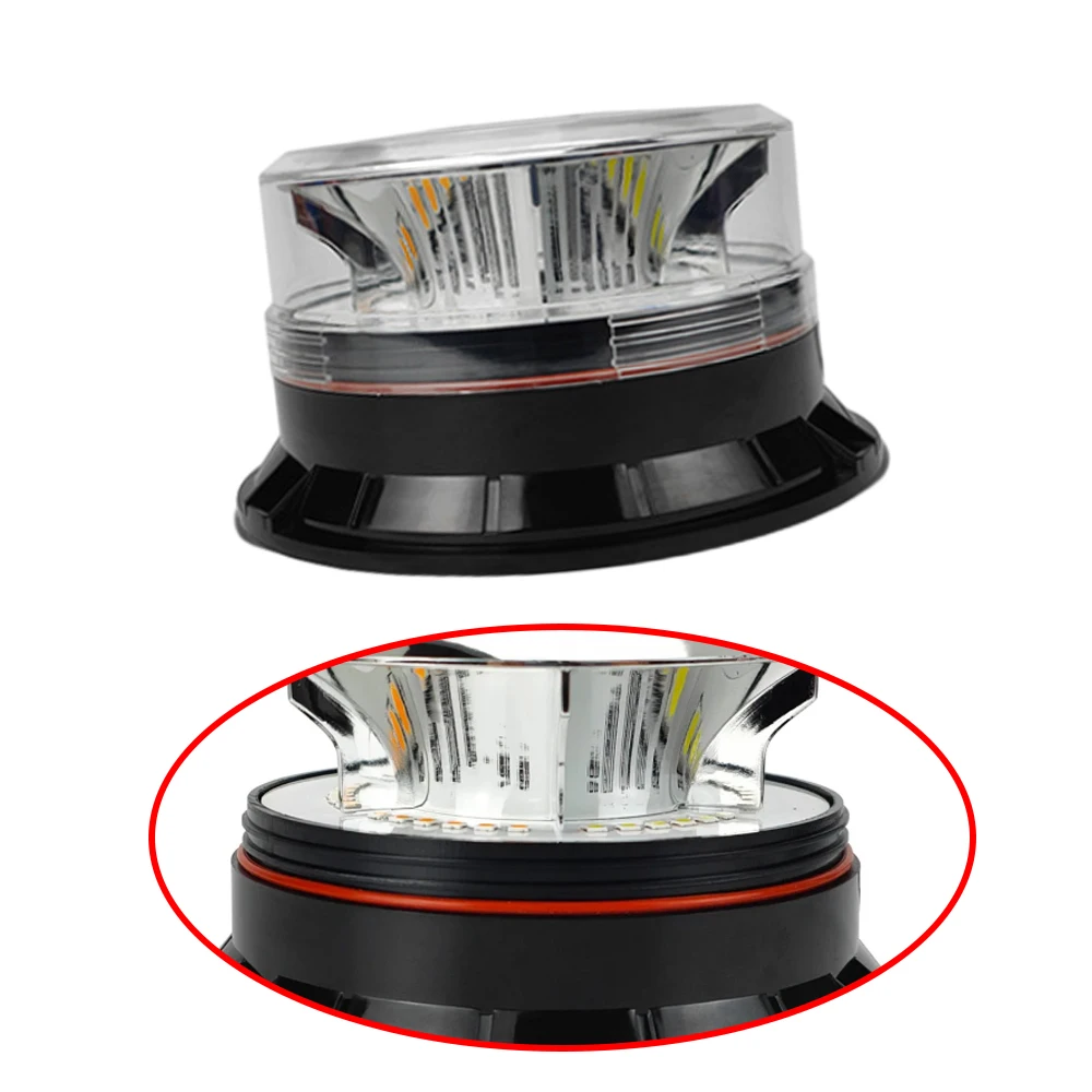 Magnetic Base Car Strobe Light 36LEDs Car Roof Flashing Hazard Warning Lamp 12V 24V Auto Safety Beacon Lamp Car Accessories